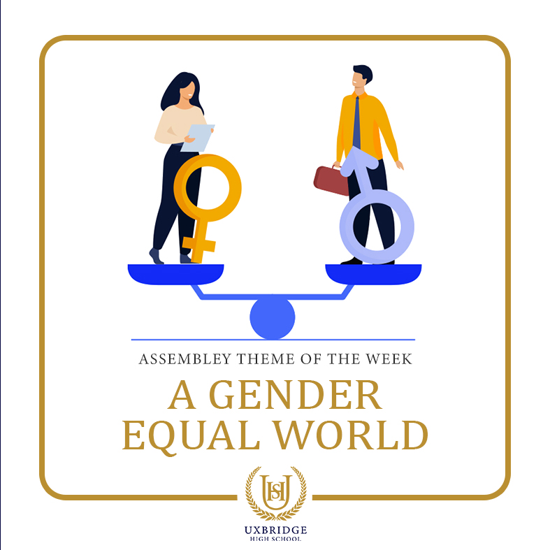 This week's assembly theme is about 'A Gender Equal World'!  Students will explore the importance of equality, diversity, and inclusion. Together, we can build a future where everyone has equal opportunities regardless of gender. #GenderEquality #InclusionMatters