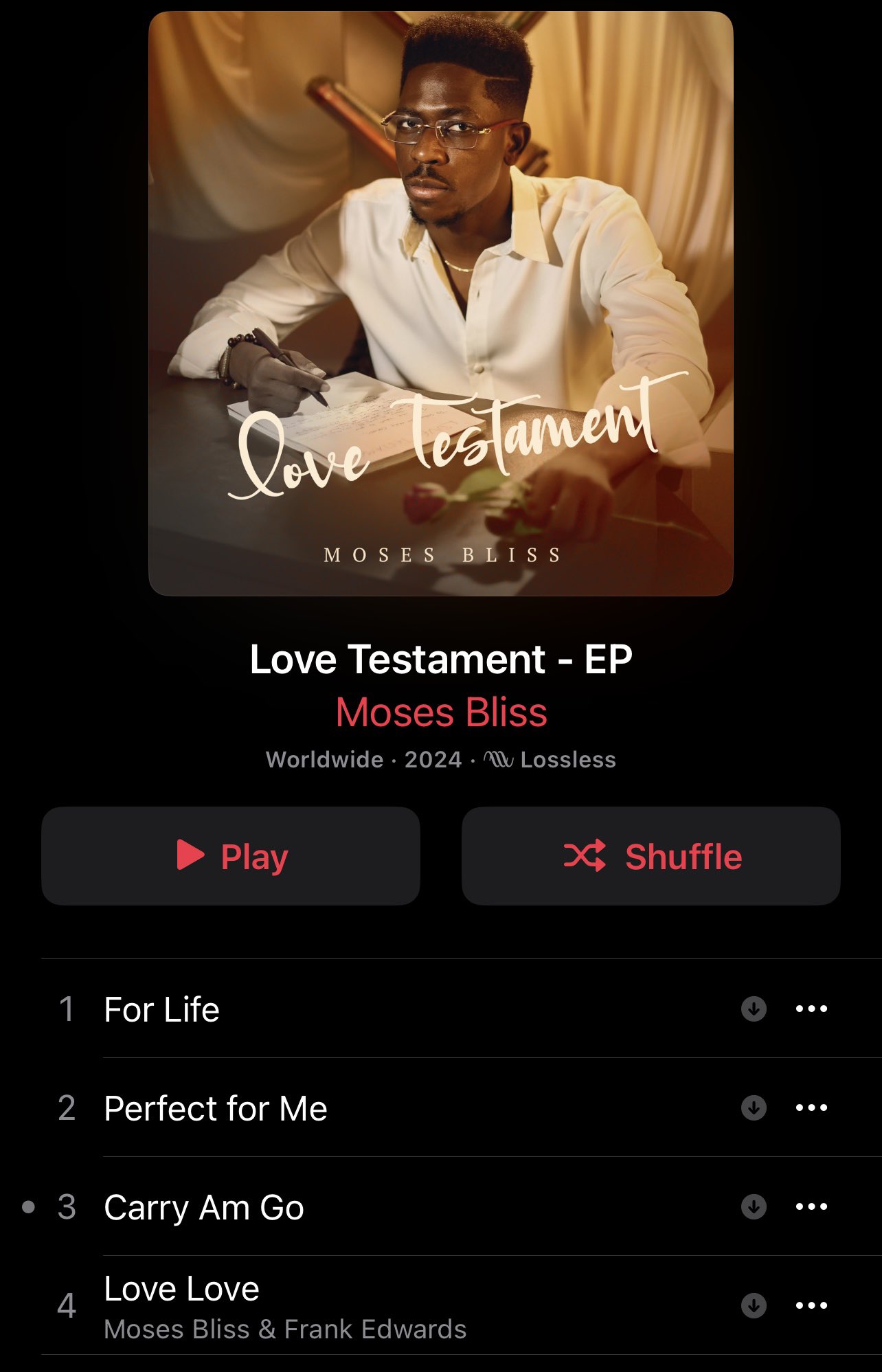 洋楽 MOSES SWEETEST LOVE MOSES / SWEETEST LOVE