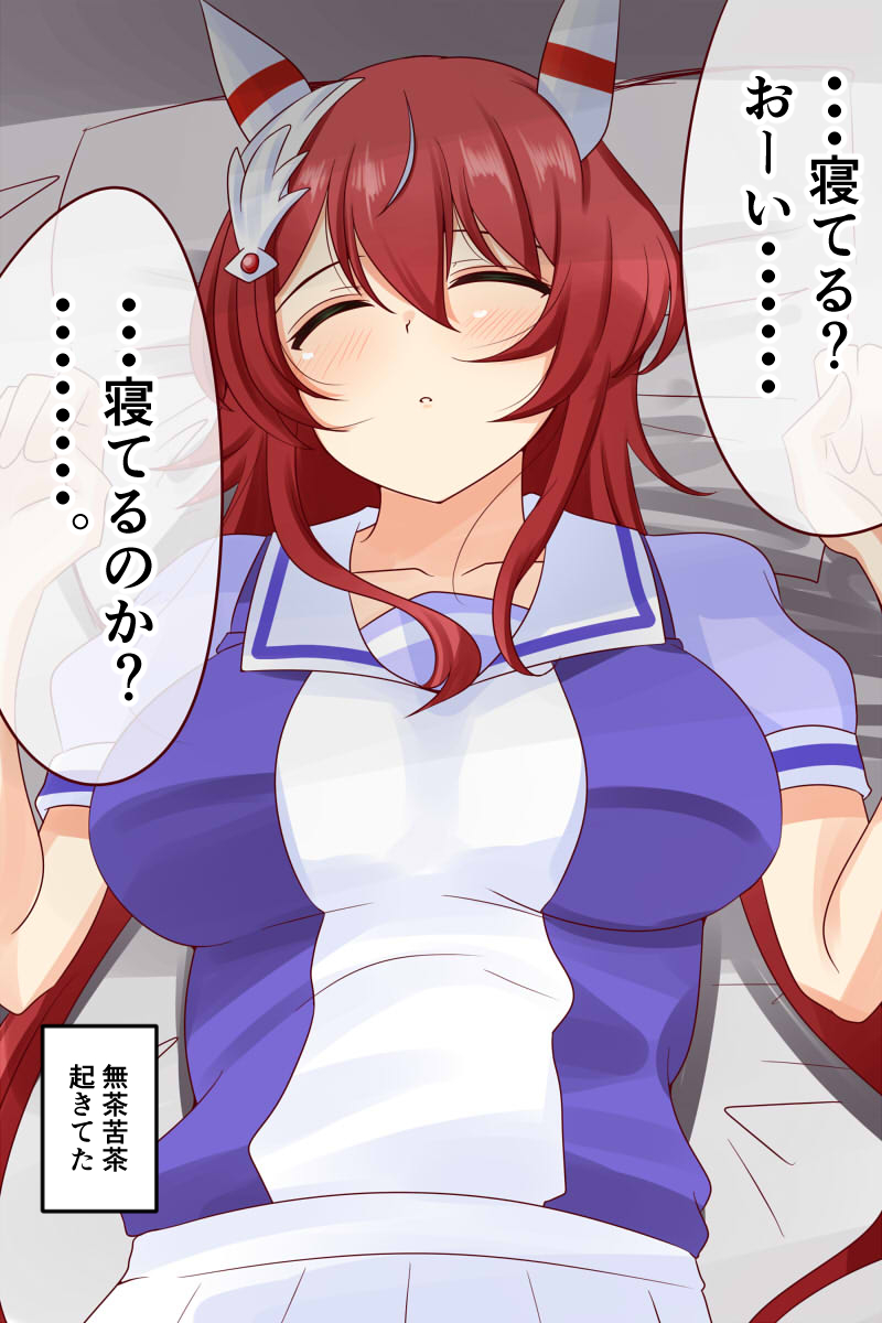 トレーナー室に戻ると
#ウマ娘 #ゲームウマ娘 #ウマ娘プリティダービー 
#ウインバリアシオン 