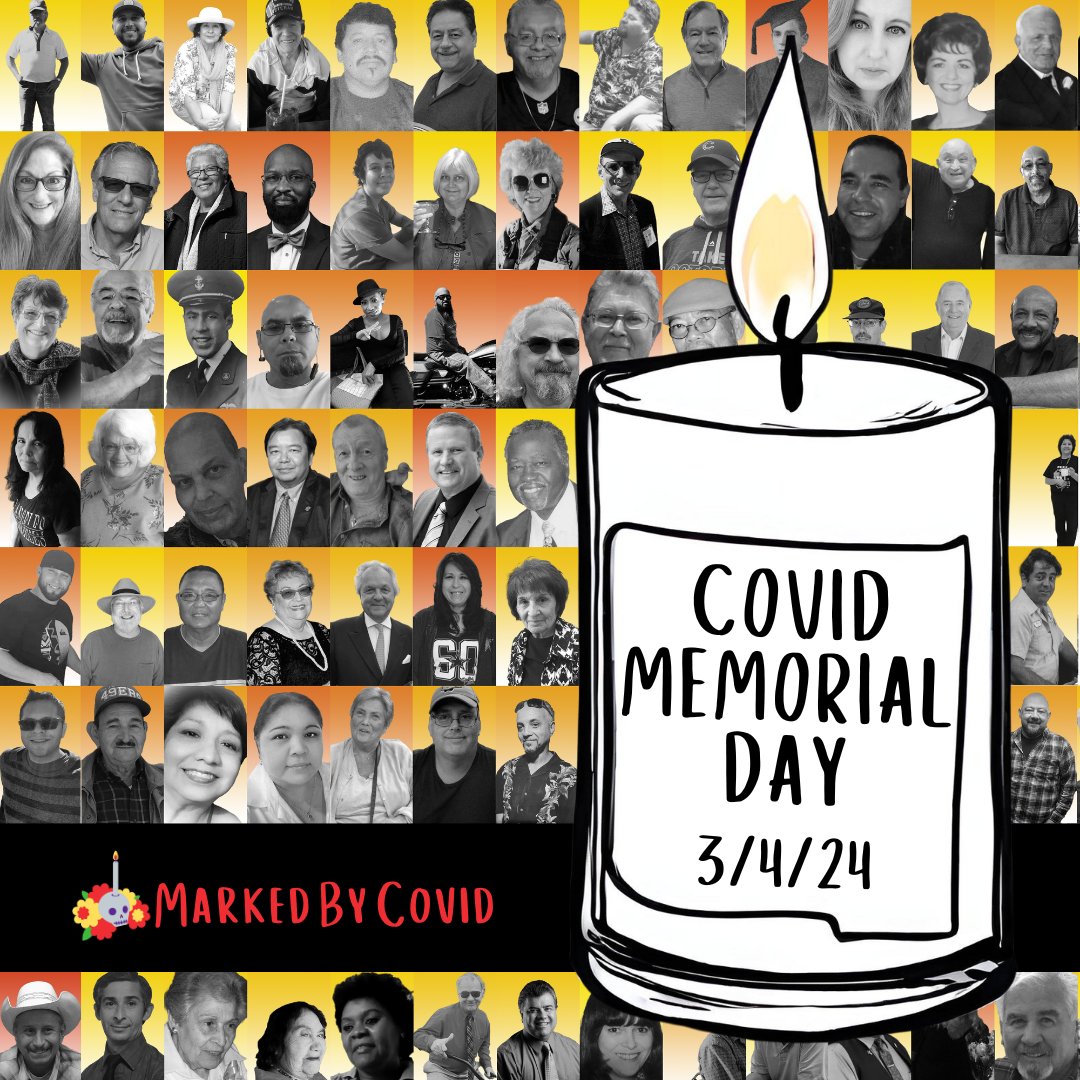 MarkedByCovid's tweet photo. Remember the dead. Fight for the living.

Learn more at https://t.co/qpAUPVMOr3. https://t.co/UoIP9mb81z