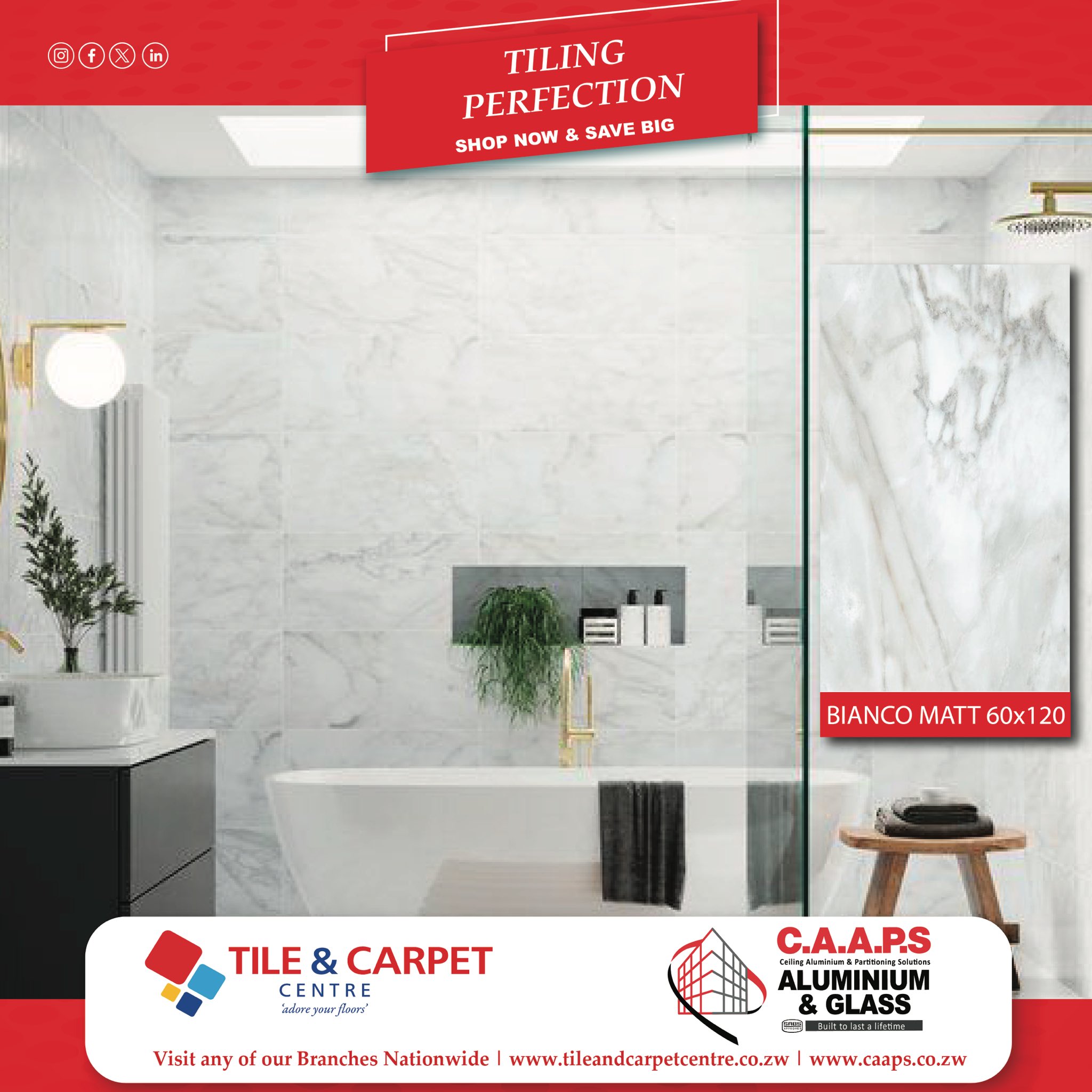 Tiles and carpet sale centre