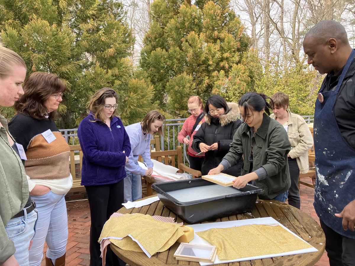 SwemSCRC's tweet image. Art of the Book Spring 2024 was a HUGE success! A huge thank you to all our wonderful participants and the @muscarelle for such an exciting partnership. We spent two days talking about and exploring love in the archives and in art! 🎨🖌️📚 @WMLibraries