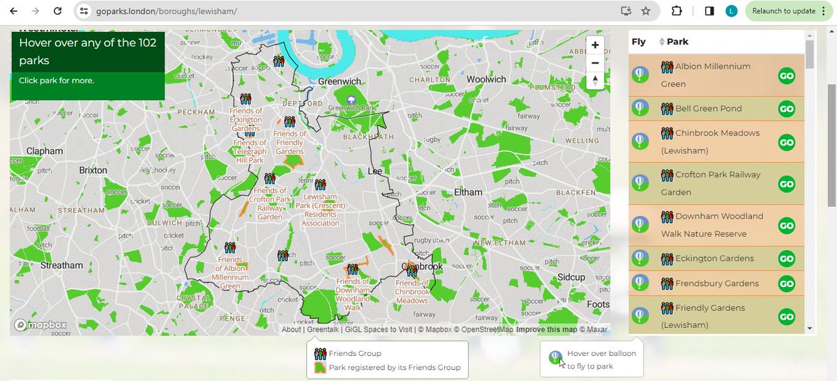 This week we're showing off our #Lewisham #map! There are over 100 parks, nature reserves, woodlands, rivers and other green and blue spaces in Lewisham - all ready for you to explore.

goparks.london/boroughs/lewis…

Our website has all you need to plan your next outing