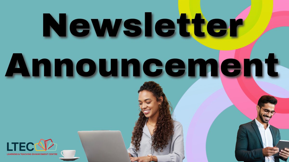 🚨Our March newsletter is out now. Check this for our CPD sessions to support teaching and learning. Available on the Hub or LTEC page.
