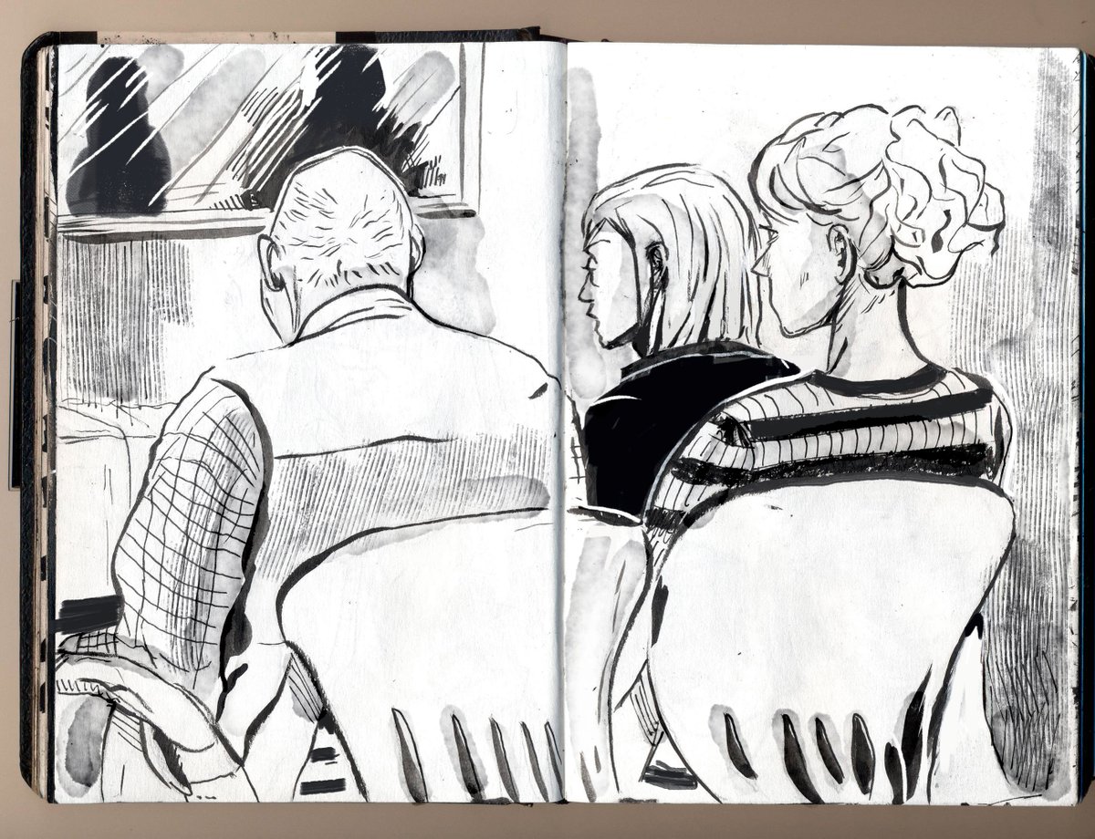 carlosxforce's tweet photo. La espera. The wait
- #Sketch Nº171
#people #sketches #tintas #inks #brush #inksketch #sketchbook #quicksketches #inkdrawing #drawing #dibujos #sketchbookdrawing #figuredrawing #urbansketchers #inkwashes #caba #hospital #pacientes #HospitalItaliano #Salud #Bienestar https://t.co/myXMba1AS8