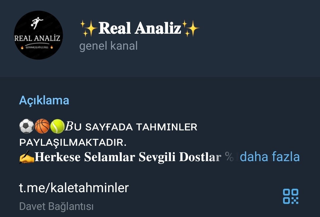 KaleTahminler's tweet photo. 👉VİP KUPONLARI BUGÜNE ÖZEL ANA TELEGRAM GRUBUMUZDA PAYLAŞILMIŞTIR LİNK DEN KATILA BİLİRMİSİNİZ DOSTLARIM🫶🏿
👉https://t.co/zut6lbobUP
#tahmin #tahminler #bahis #maç #beşiktaş #fenerbahçe #Galatasaray #türkiye #istanbul #iddaatahminleri #Nesin #bilyoner #tuttur #misli #keşfettey https://t.co/eMIN9L36I7