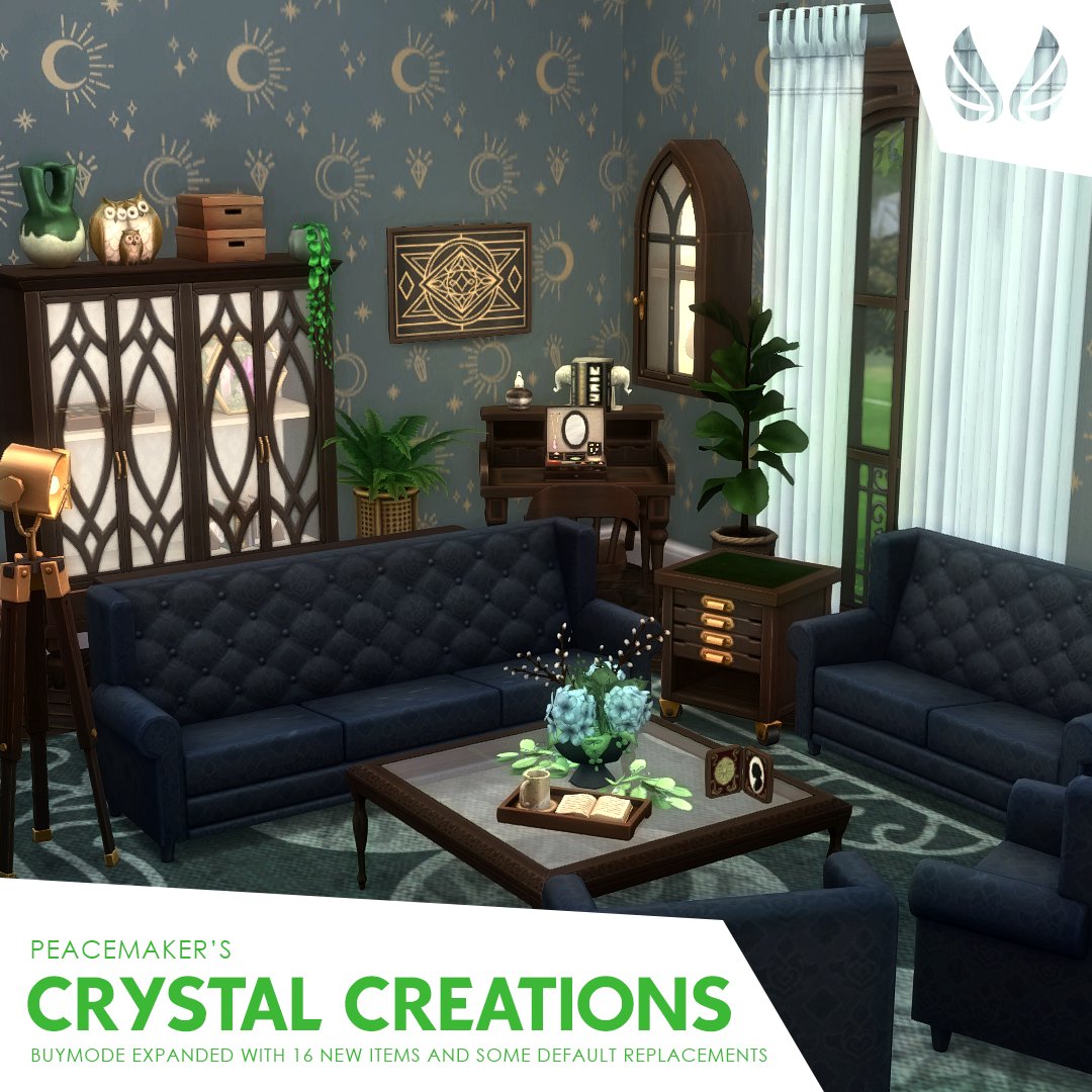 Crystal Creations - Buymode Expanded: simsationaldesigns.blogspot.com/2024/03/crysta… 
#TS4 #TheSims4CrystalCreations #S4CC