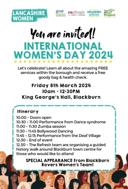 Loads going on at @KingGeorgesHall this Friday...we'll be there too so come and say hello! 👋 #InternationalWomensDay #IWD2024