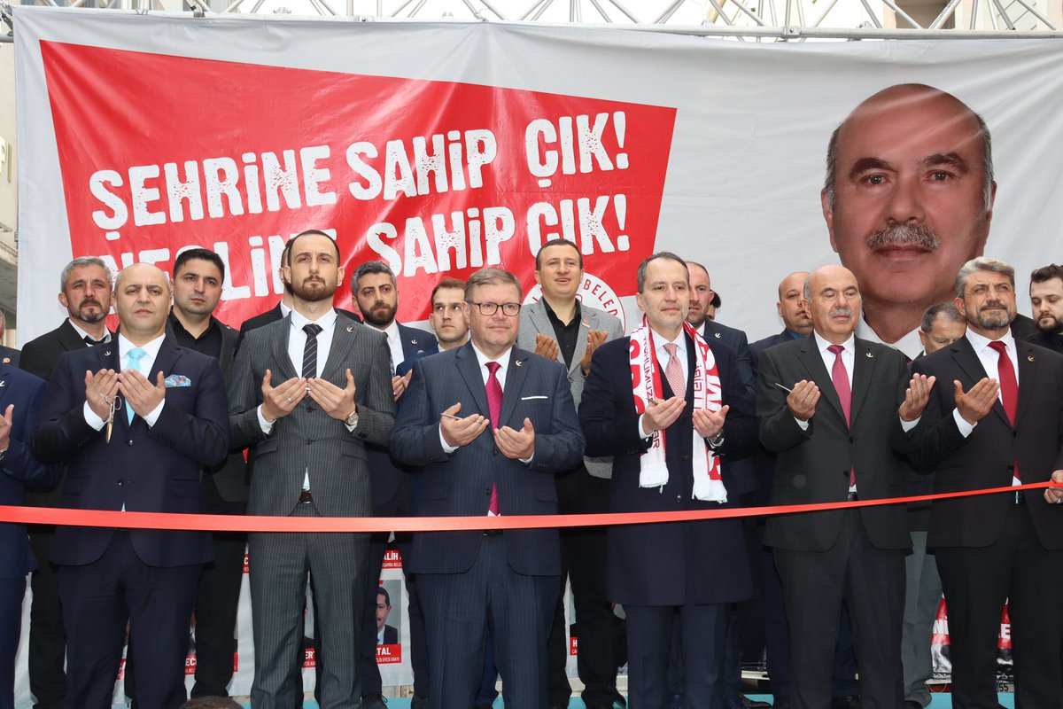 Samsun’un Çarşamba ilçesinde Belediye Başkan Adayımız Necattin Arpacı’nın seçim bürosu açılışını büyük bir coşku ve heyecanla gerçekleştirdik. Çarşamba’ya ‘Ahlaklı Belediyecilik’ Yeniden Refah’la gelecek inşallah.