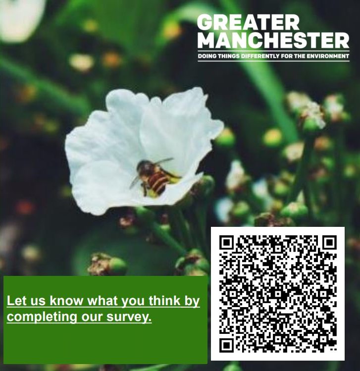Greater Manchester Combined Authority is developing a Local Nature Recovery Strategy to set out their local ambitions to help nature recover.
Learn more and tell GMCA what you think their priorities for nature should be should be priority actions at gmconsult.org