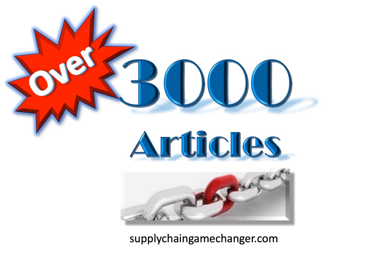 Mike Mortson (@mmortson) on Twitter photo We have now published over 3000 FREE articles on Supply Chain Game Changer! Providing exhaustive resources to help everyone, check out our content on supplychaingamechanger.com! We have now published over 3000 FREE articles on Supply Chain Game Changer! Providing exhaustive resources to help everyone, check out our content on supplychaingamechanger.com!
