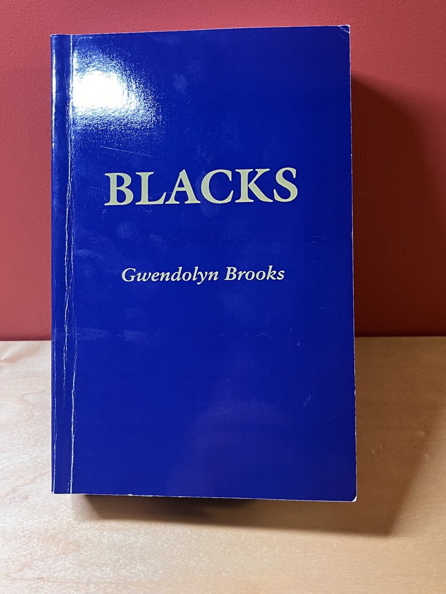 Still in print sort of… contains the complete text of A STREET IN BRONZEVILLE, Pulitzer Prize winning ANNIE ALLEN, MAUD MARTHA, and THE BEAN EATERS. 
A must have for serious students of Black women’s literature. Get it while it’s still available.