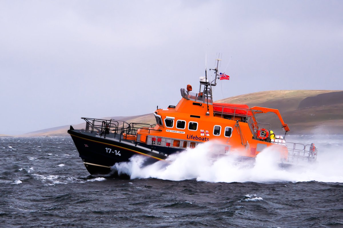 LerwickRnli's tweet photo. With our colleagues at #Aith Lifeboat, we're delighted to celebrate #RNLI200 today 🥳 #Lerwick lifeboat crew have saved 445 lives since July 1930 &amp; Aith lifeboat crew have saved 152 lives since May 1933 🛟 Thanks for all your support 🙏🧡#SavingLivesAtSea #RNLI #Shetland https://t.co/xpwMr3UQlt