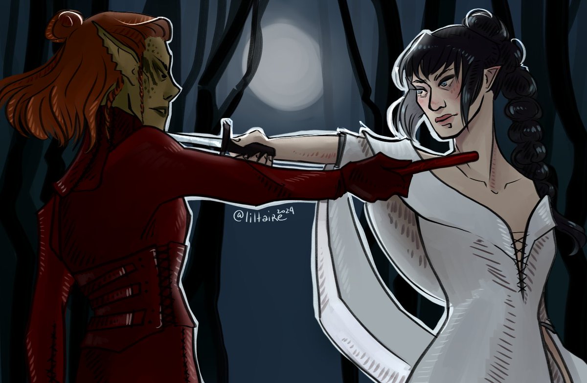 liltaire_art's tweet photo. shadowheart x lae'zel
LEGEND OF THE SEEKER AU https://t.co/U6yWnyWZXw