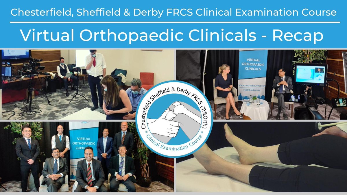 LAST CHANCE TO REGISTER! - Closes 31st March

The Chesterfield, Sheffield &amp; Derby FRCS Virtual Orthopaedic Clinicals Recap Course 2023-2024

Make sure to register your place before it's too late.
lnkd.in/dFeF8GYw

#virtual #orthopaedics #recap #course #FRCS
