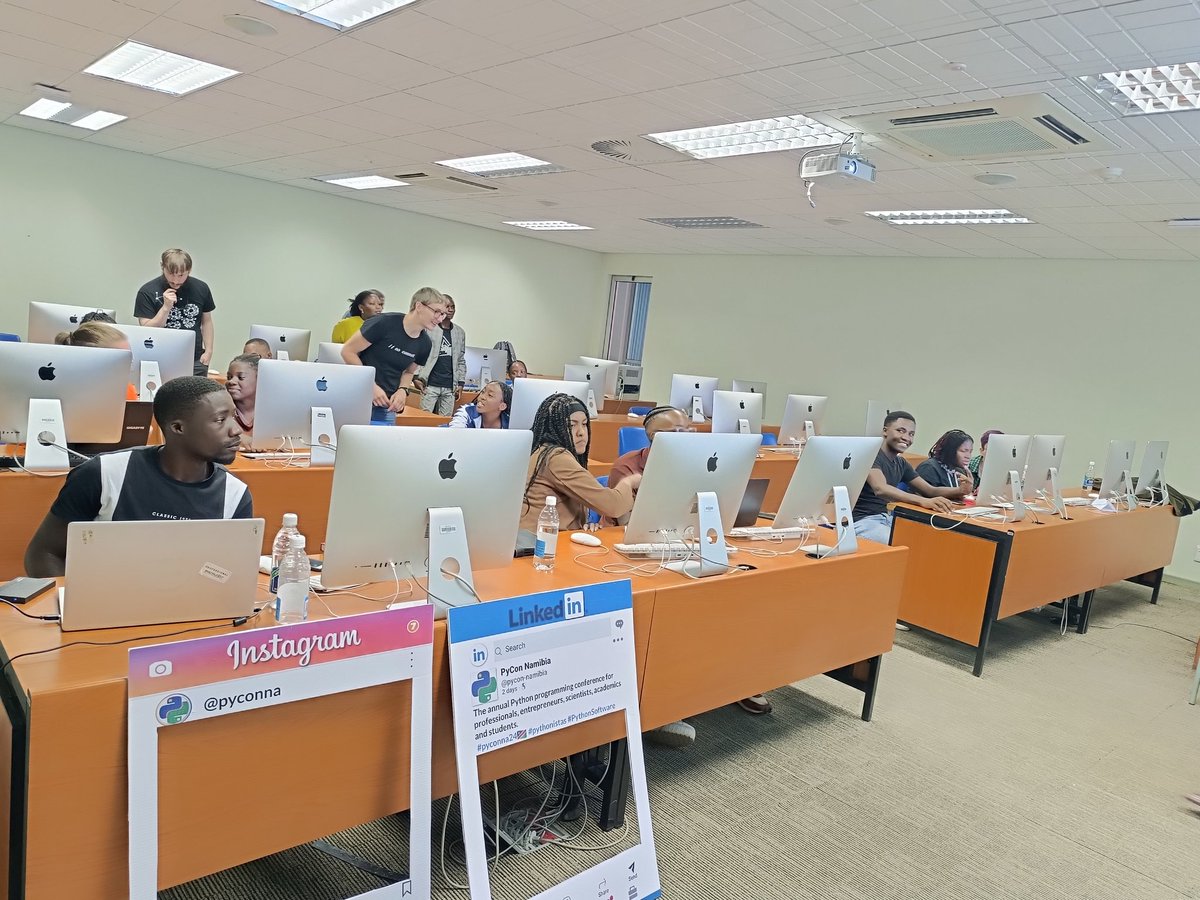 PyCon Namibia tweet media