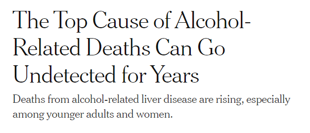 Andrew Moon (@andrewmmoon) on Twitter photo Important <a href="/nytimes/">The New York Times</a> article from <a href="/SmithDanaG/">Dana Smith</a> on the insidious and deadly nature of alcohol-associated liver disease with important input from <a href="/sasha_link/">Sasha Deutsch-Link, MD MSCR</a>, Dr. Mellinger, <a href="/DrLoomba/">Rohit Loomba</a> and @RJWong333
nytimes.com/2024/03/04/wel…. Important <a href="/nytimes/">The New York Times</a> article from <a href="/SmithDanaG/">Dana Smith</a> on the insidious and deadly nature of alcohol-associated liver disease with important input from <a href="/sasha_link/">Sasha Deutsch-Link, MD MSCR</a>, Dr. Mellinger, <a href="/DrLoomba/">Rohit Loomba</a> and @RJWong333
nytimes.com/2024/03/04/wel….