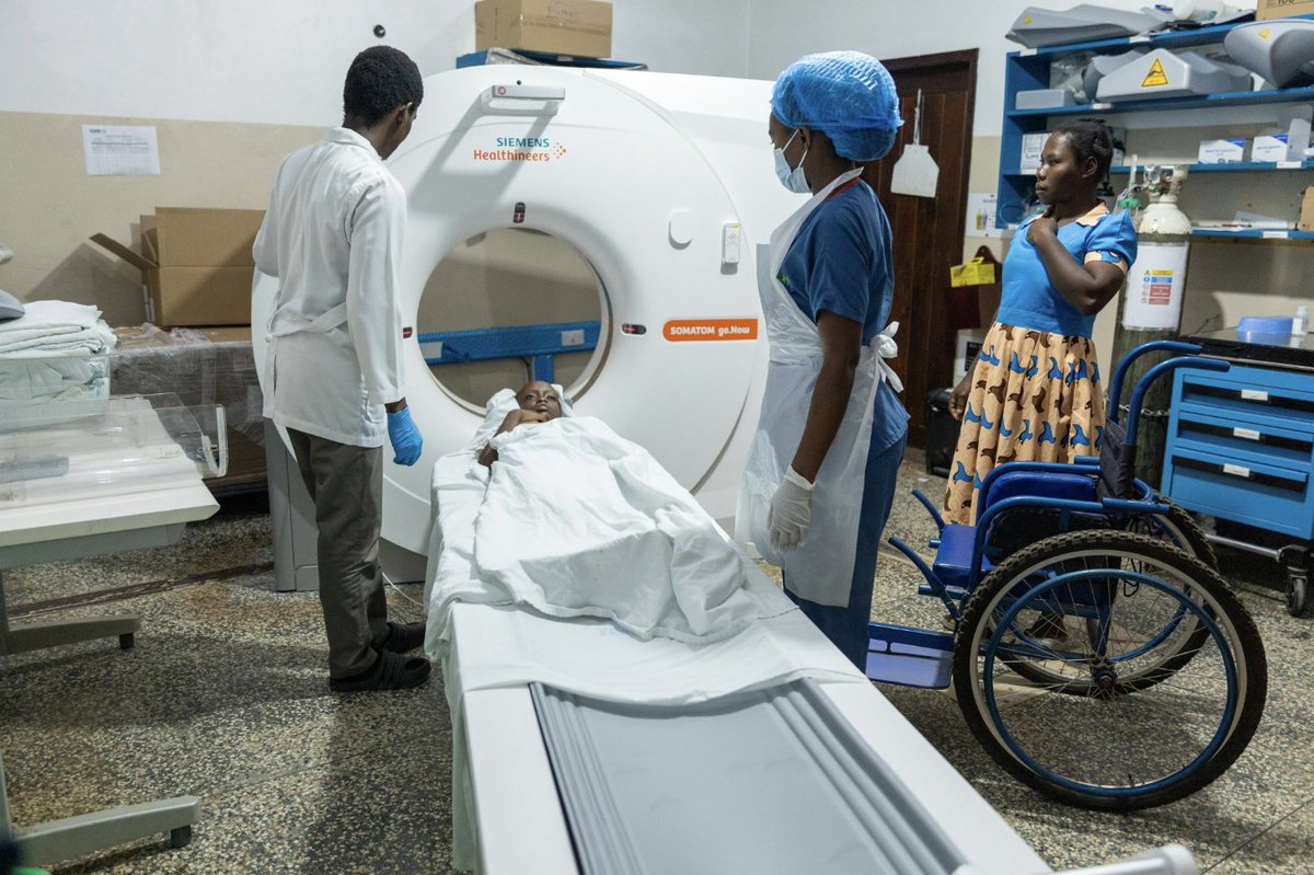 Kids with treatable disabilities in #Uganda receive better care than ever thanks to a new @Siemens CT scanner at CURE Uganda, courtesy of @USAID /ASHA Grateful to have earned the trust of partners who invest in a world where ALL children can receive high-quality surgical care!