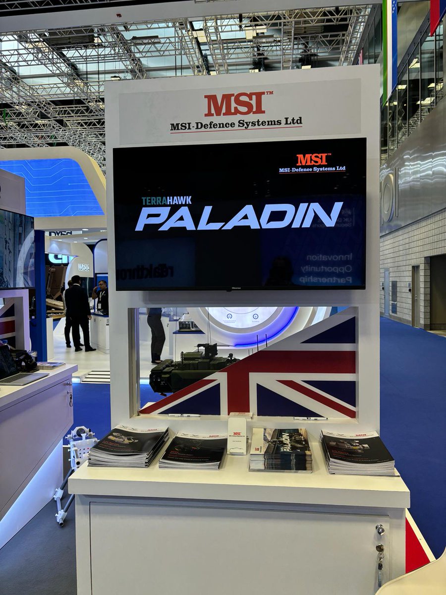 Will we see you at #DIMDEX2024?

Hall 6 - 325, as part of the UK Defence &amp; Security Exports.

Explore our flagship mobile and deployable #VSHORAD solution, MSI-DS TERRAHAWK PALADIN, to defend against #UAS and fast incoming #air #ground and #maritime targets, including #droneboats