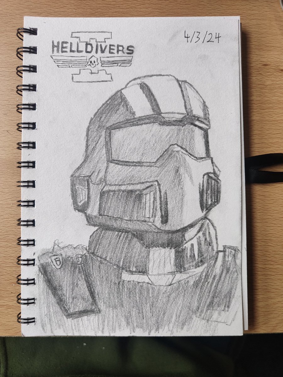 JD_Arts77's tweet image. &quot;Drawing a Day&quot; #1 : Helldivers 2
MANAGED DEMOCRACY BABYYYYY 🦅🦅💥💥 

#helldivers #helldivers2 #helldivers2community #helldivers2art #helldiversart #helldivers2fanart #fanart #sketch #irishartist #irish #art
