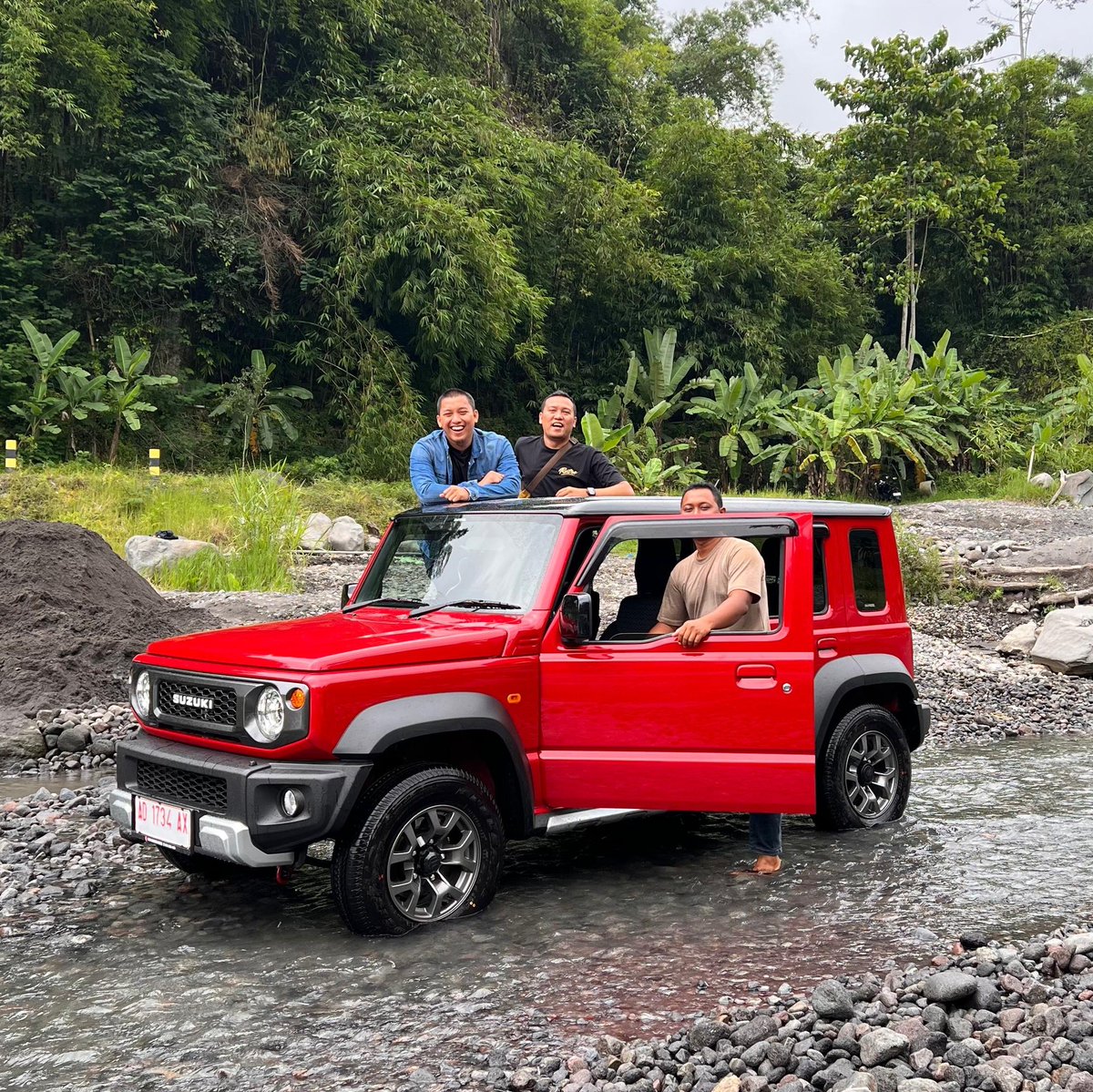 Pertama kalinya nyobain Lava Tour Merapi