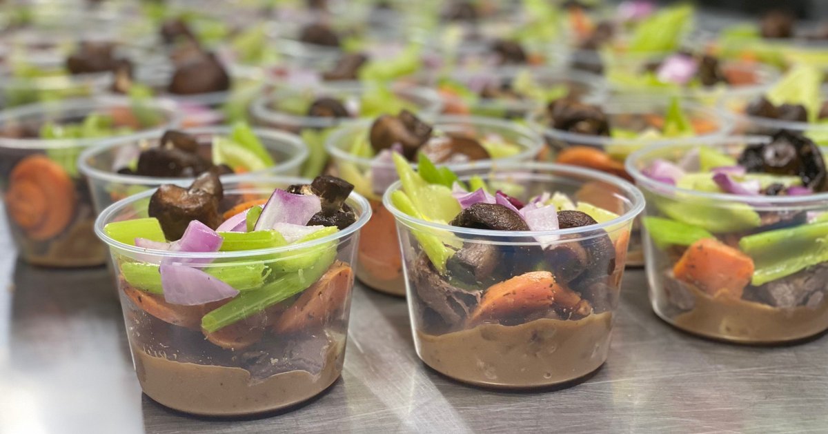 Preparing perfect Brisket Pot Roast takes a lot of time and our kitchen staff really put in the hours to ensure our latest batch of these meals was positively perfect! #glutenfree

Place your orders: tinyurl.com/ykerysmp