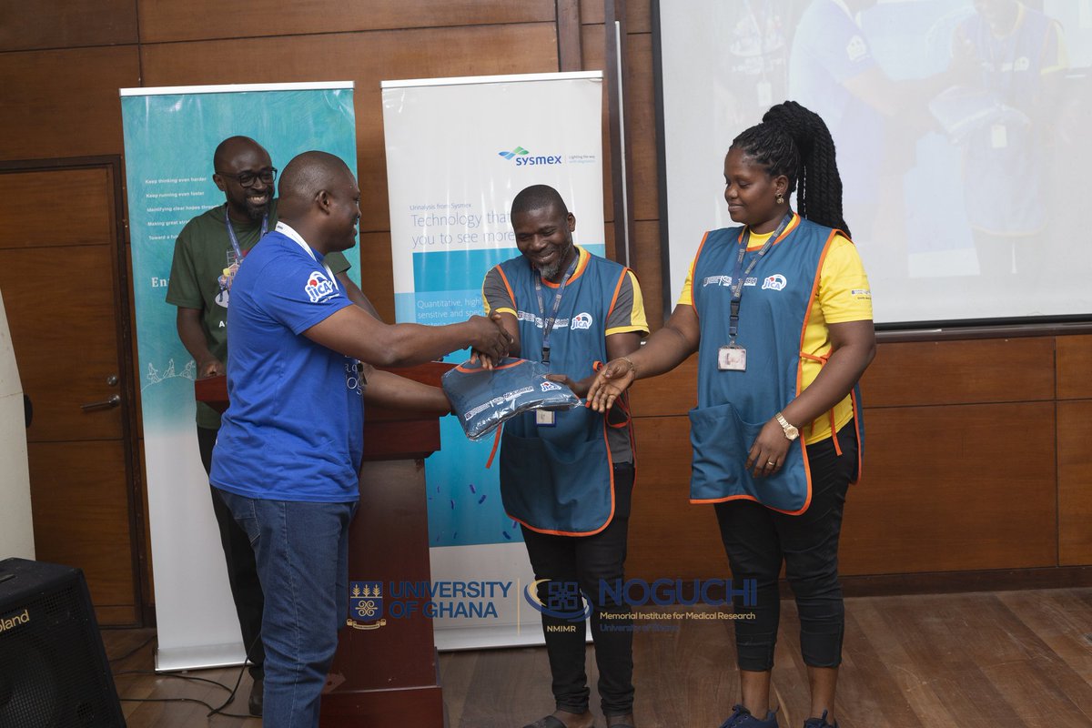NMIMR_UG's tweet photo. Building quality management systems requires everyone's active involvement
To get this materialised, the JICA QMS Project at the Institute, at the climax of our Quality Week, presented special uniforms for all janitors to appreciate their continuous good works
#ThinkInvolvement https://t.co/rNoJEMcJvP