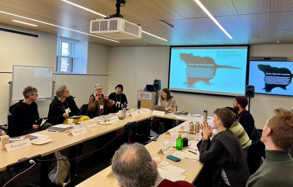 Last wk, the Institute for Climate Sound & Society (ICSS) kicked off as a @RadInstitute Exploratory Seminar. Incubated at metaLAB and co-founded by @karaoehler & @jaytiesse, ICSS will continue to take shape as a podcast & pop-up event series this yr. buff.ly/3uLffWb