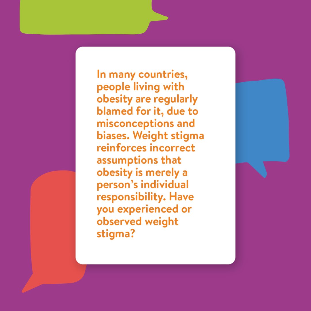 On #WorldObesityDay, #LetsTalkAboutObesity and #Stigma @BDA_Dietitians