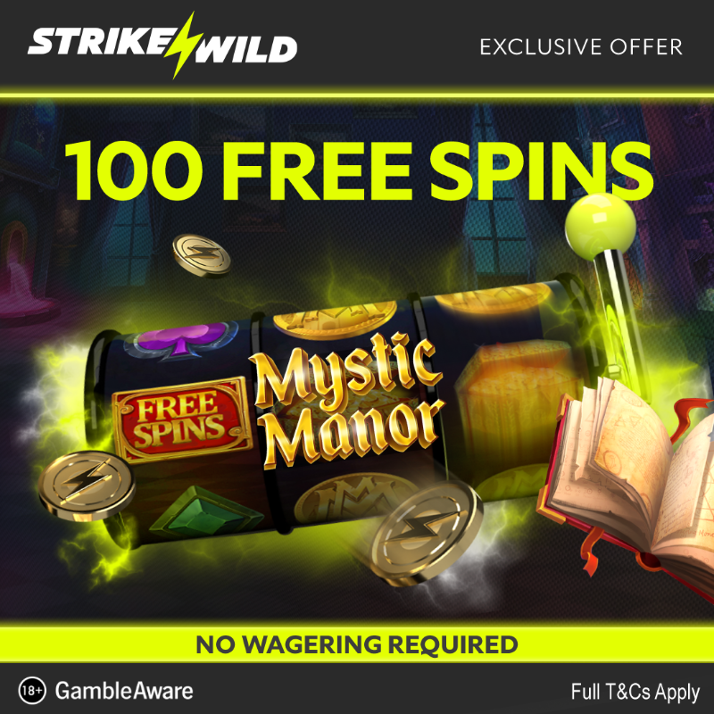 StrikeWild1's tweet photo. Get Ready For The Most Exclusive Offers!
#StrikeWild #FreeSpins #Casino #Bonus