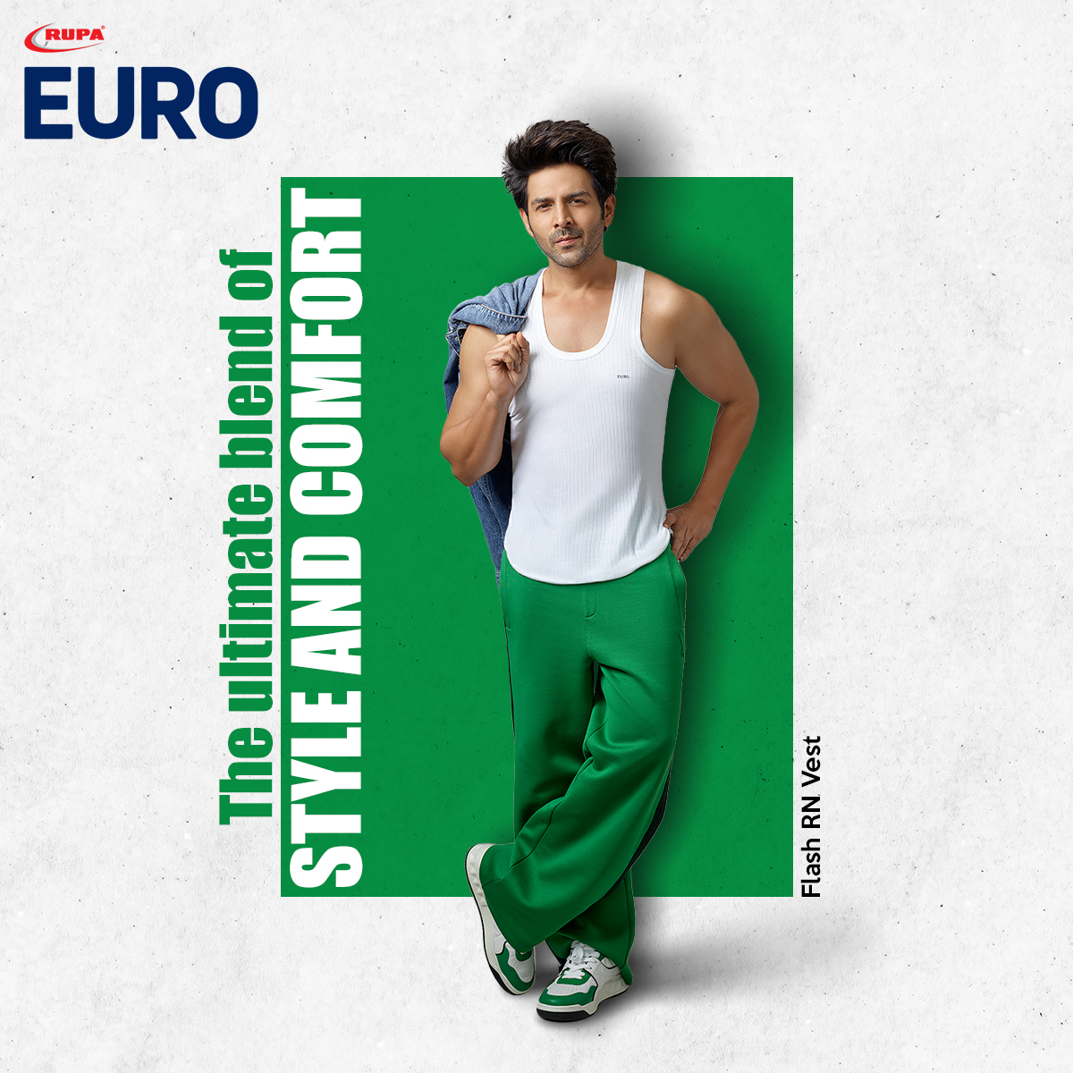 Why choose between style and comfort when you can have both? Euro has got you covered. #StyleAndComfort #Euro #EuroFashionlnners #Fashion #KartikAaryan #KartikAaryanFans #Trending #Style #Online