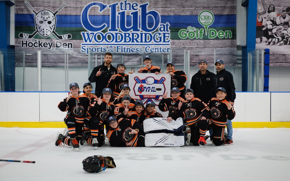 Peewee B Champions NJYHL  with a Double OT win 1-0!

#flyersyouthhc
#NJYHL #NJYHLPlayoffs #USAHockey #AtlanticDistrict