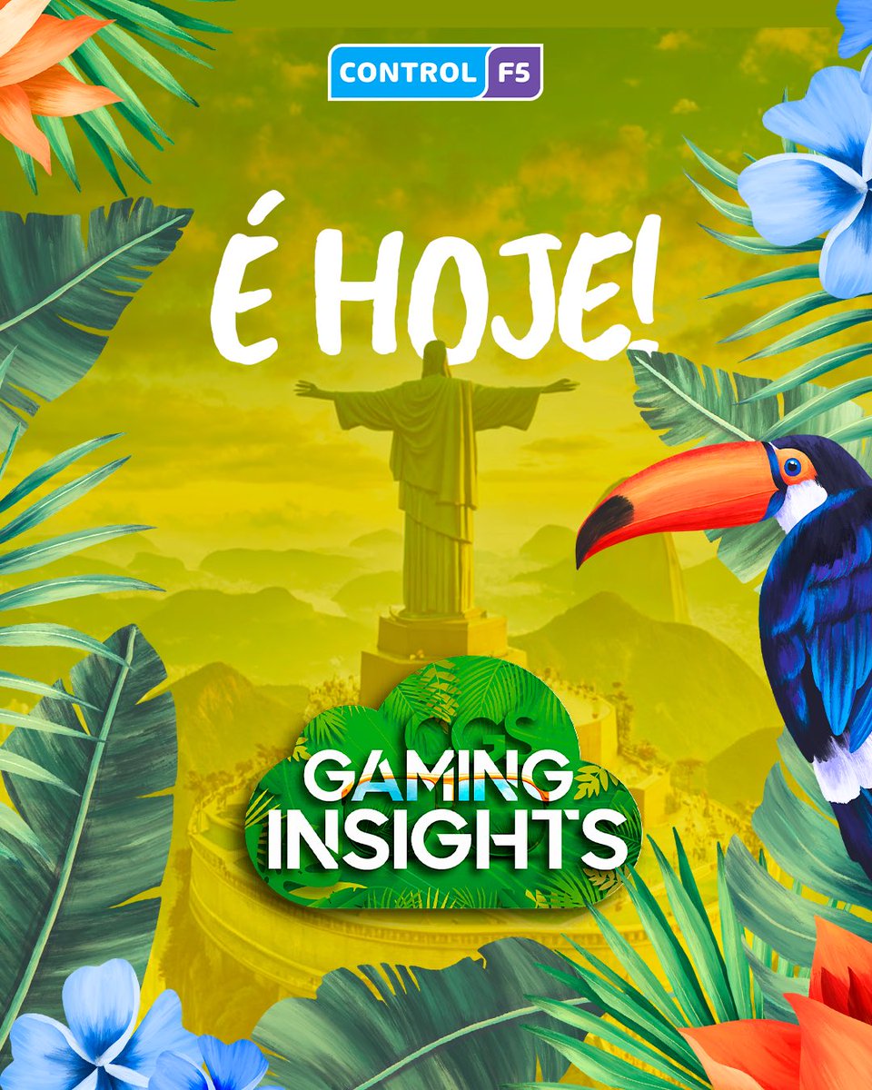 Hoje começa o CGS Rio Gaming Insights.

As soluções Control F5 abrangem áreas como Marketing, Compliance, Profissional, Tecnologia, Jurídico, Publicidade, Financeiro, Afiliados, Atendimento e Consultoria.
Venha nos conhecer nesse evento incrível!

#CGS #gaminginsights #controlf5