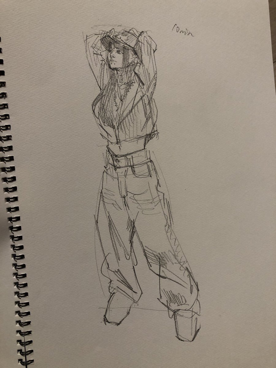 今日はずっと描いてみたかったモデルさんアトリエにお呼びしてクロッキー会やりました☀️
めちゃ楽しかった幸せ✨✨

ありがとうございました🙏 