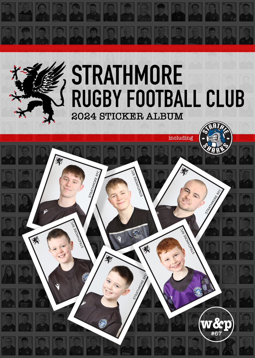 Congratulations to the six lucky winners of the raffle to appear on the front cover of <a href="/Strathmore_RFC/">Strathmore_RFC</a> 's 2024 sticker album! Say hello to Lee, Henry, Harris Adam, Cody and Ruben.
There is still time to pre-order albums and stickers at bit.ly/StrathmoreRFC

#gotgotneed