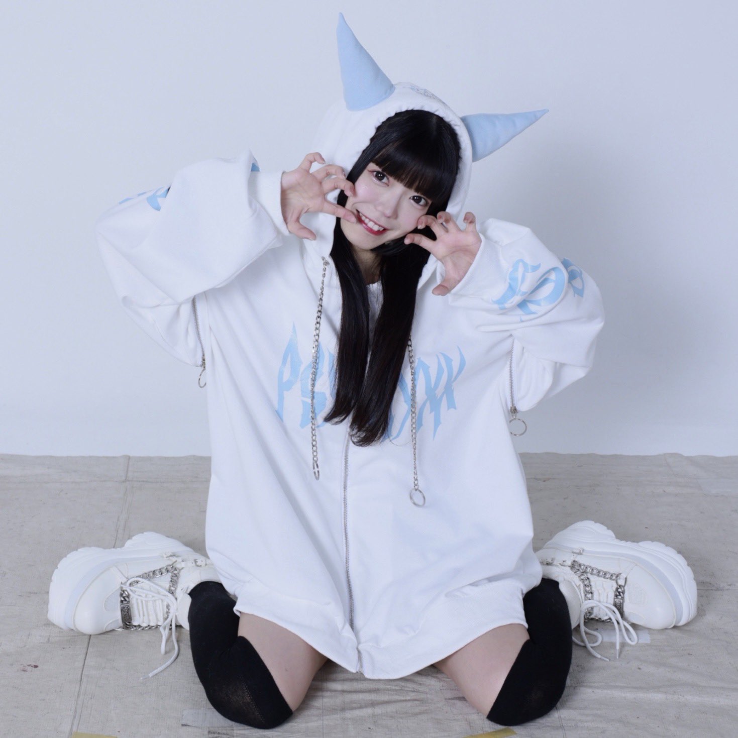 PSYNYXX マジックサークルパーカー ホワイト PSYNYXX マジックサークルパーカー ホワイト