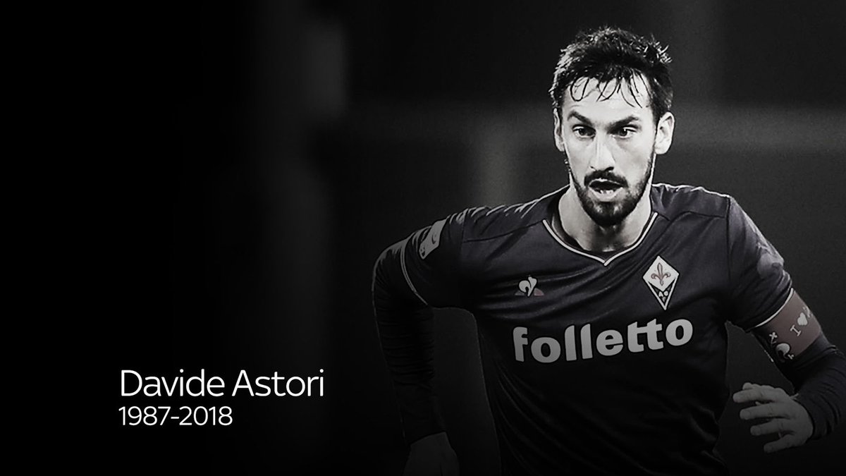 Never forgotten. RIP Davide Astori 🙏