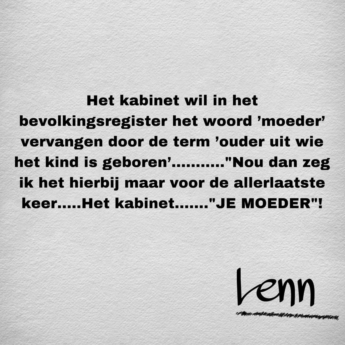 #hebjehemweer #jemoeder #kabinet #manmanman #regering #ouderuitwiehetkindisgeboren