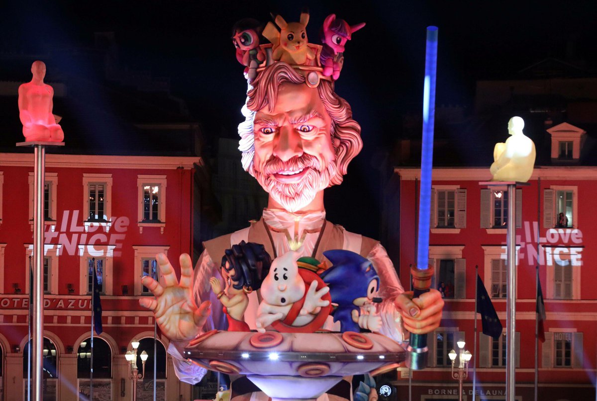 barriere_dr's tweet photo. Did you know @MarkHamill you were the king of Nice Carnival this year ?
🤩
#CarnavalNice https://t.co/YUZ1jspWoB