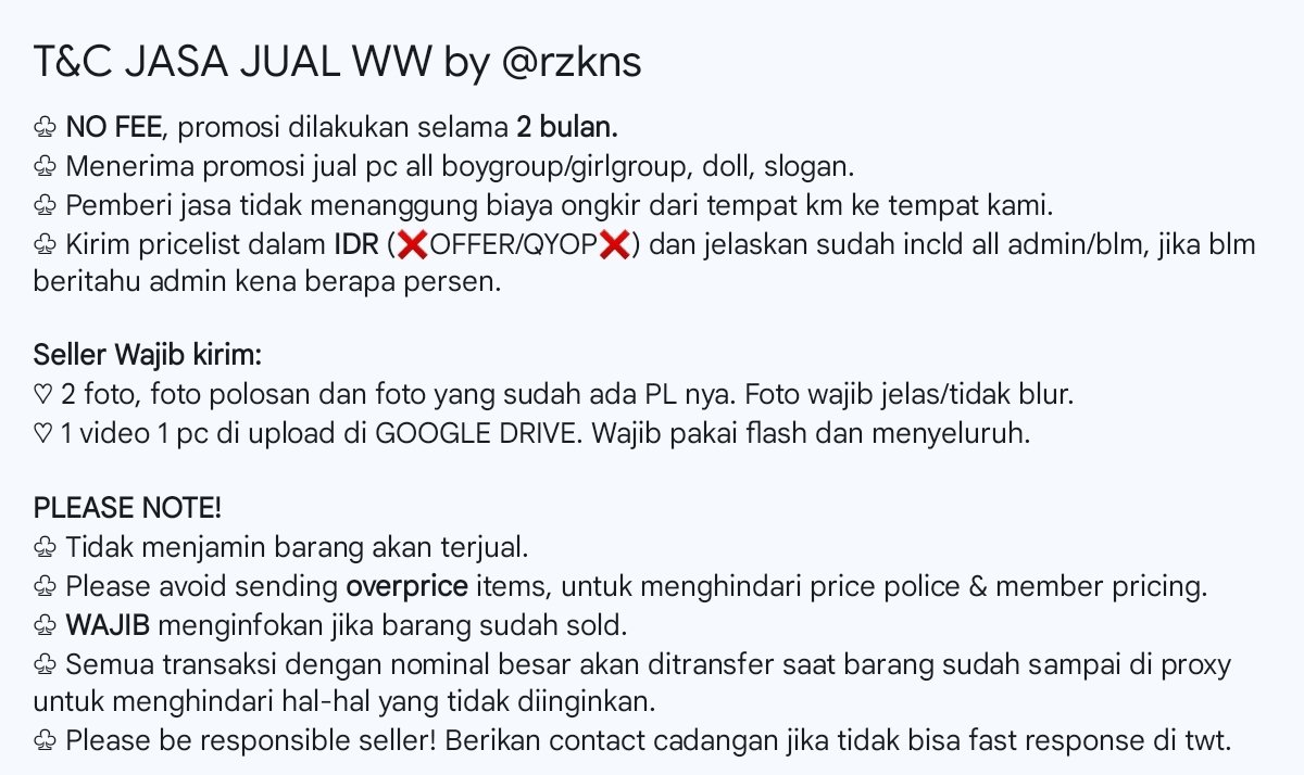 Nis💚 OPEN JASA JUAL WW tweet media