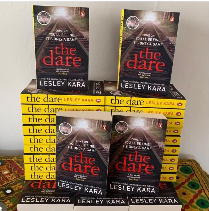 It’s the 3 year anniversary of the first publication of #TheDare, and I still have a few of the original author copies of the paperback. So I thought I’d run a UK only #giveaway on Instagram, X and Facebook.   To be in with a chance of winning one of these signed copies, all you