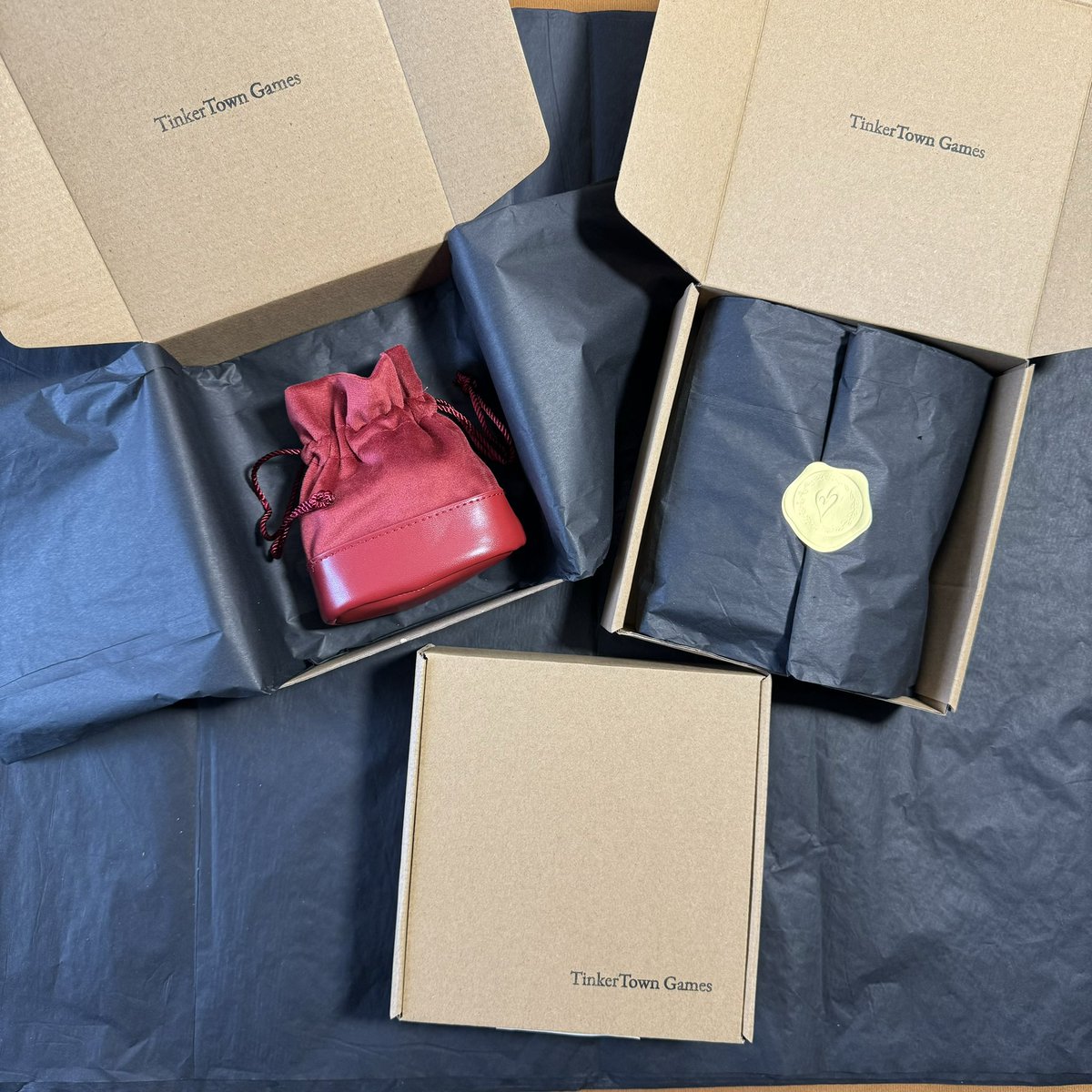 New gift wrapping option is added in our online store, any order over 100USD is now FREE shipping and FREE gift wrapping on our website. Etsy orders have gift wrapping option available at the checkout. #tinkertowngames #boardgamegifts