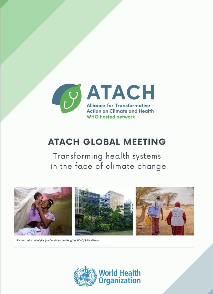 Arrived in Madrid after traveling over 2000km by train. 🚞🚄

Looking forward to the Global Meeting of the Alliance on Transformative Action on Climate and Health and to discussing global action on climate and health.