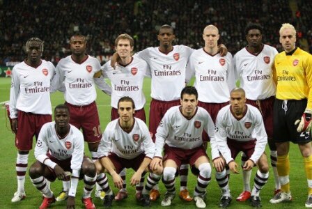 04/03/08 - AC Milan 0-2 Arsenal Arsenal become the First English Team to Beat AC Milan at San Siro