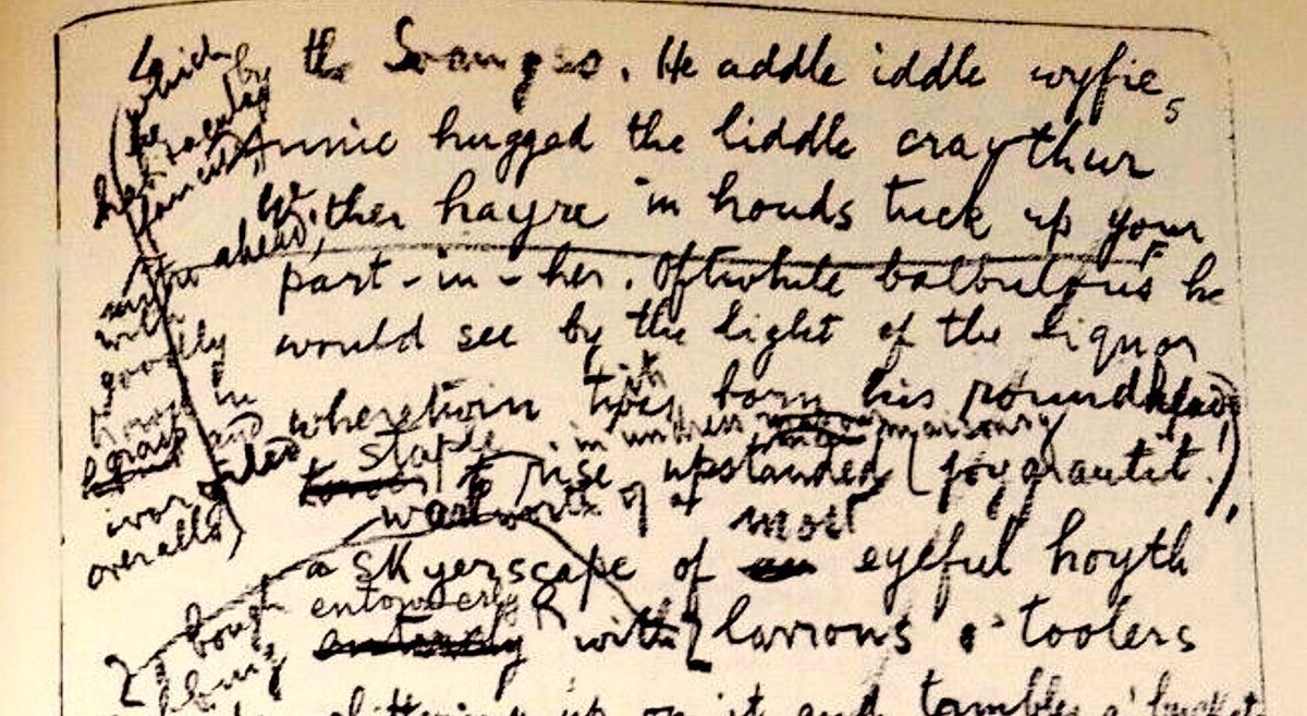 [📍En exclusiva‼️]

Pol Vouillamoz: «Diari de Traducció del ‘Finnegans Wake’. Entrada I: Primer esb(r)ós a un s’avoir»

Aquesta és la primera entrada d’un artifici que he anomenat Diari de Traducció del Finnegans Wake.

ciutatdeleslletres.com/diari-de-tradu…