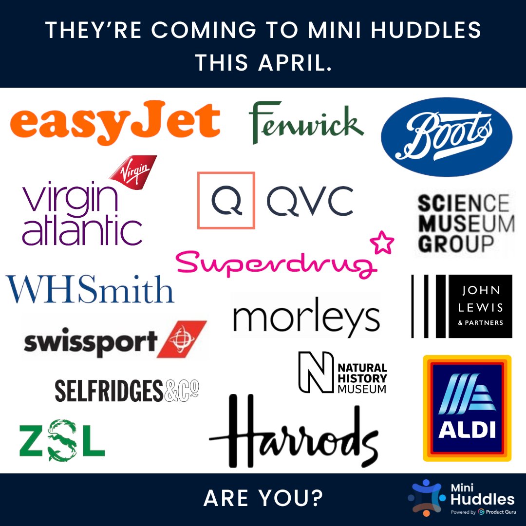 Our Mini Huddles panels are STACKED (as always) with major retailers!😍 Secure your spot to get guaranteed Facetime with our panel NOW before it's too late! 🛒bit.ly/49Z20jh