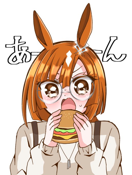 「前髪 ハンバーガー」のTwitter画像/イラスト(新着)