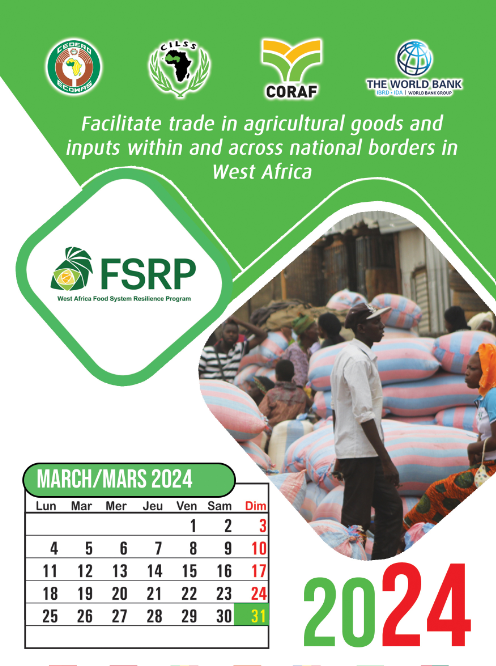 Women play a key role in West African intra-regional Trade. Within #FSRP, 162,250 women farmers have been targeted to receive services to improve marketing of agricultural products.
March is the month dedicated to the promotion of women's rights worldwide. Let's celebrate them.