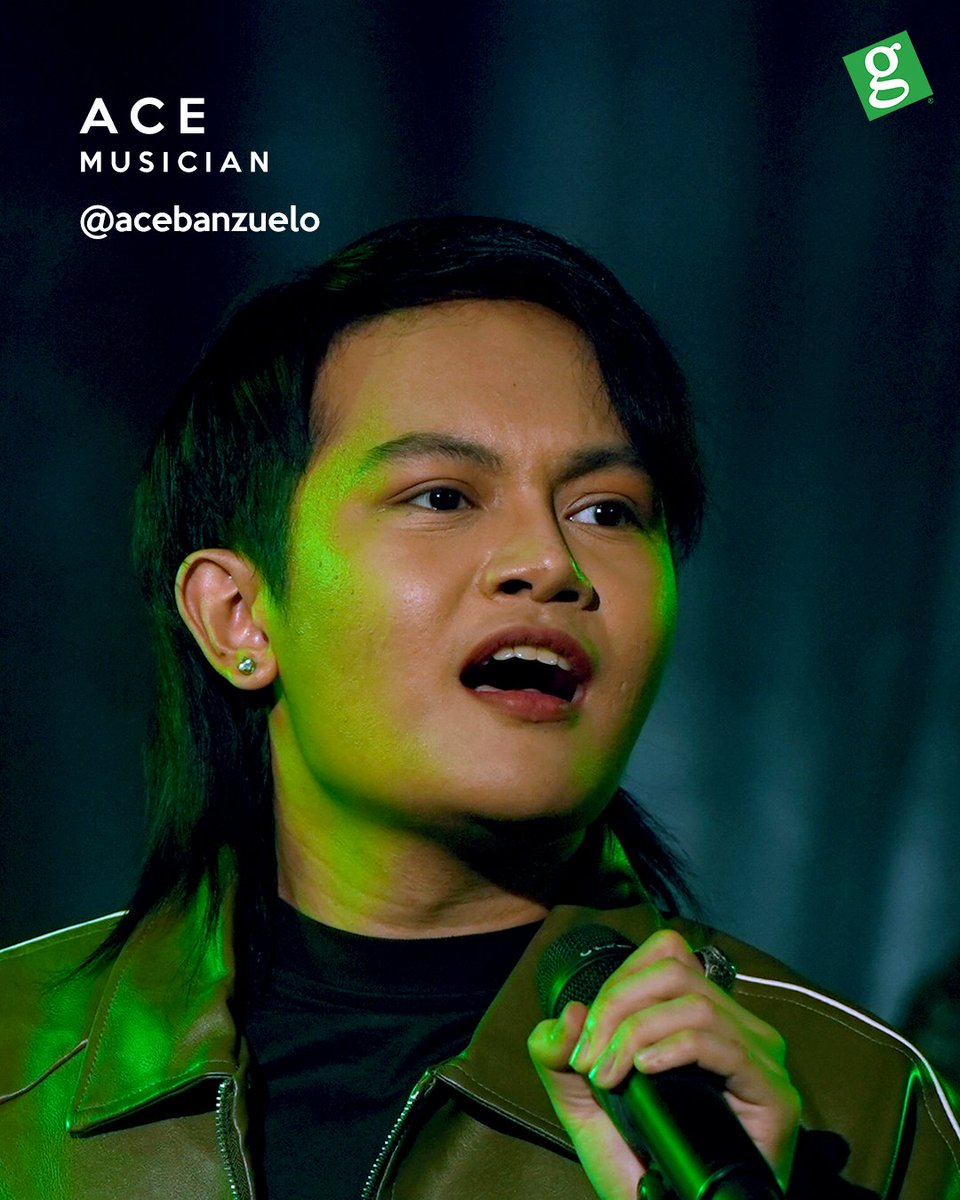 Muling gagalingan ni @acebanzuelo on stage. 🎤 Ang pampagana? Syempre, Greenwich Hawaiian Overload Pizza na ‘yan! 🍕💚 Turn up the volume here, mga kabarkada: bit.ly/SarapToFeelG #SarapToFeelG