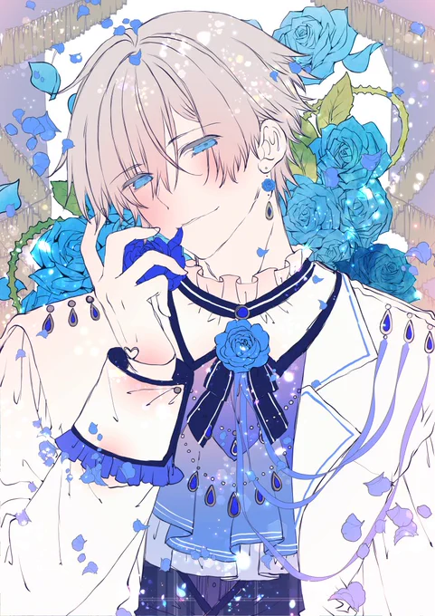 レン様構図ラフ.°ʚ(*˘︶˘*)ɞ°.。.:*かっこいいよおおお(*ノ ノ) 